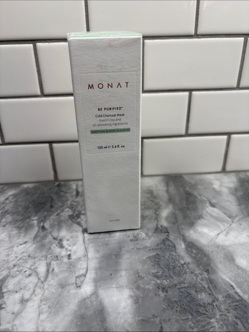 MONAT Be Purified™ Charcoal Mask — White